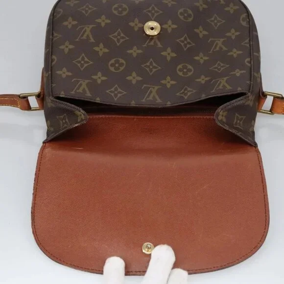 LOUIS VUITTON Monogram Saint Cloud GM Shoulder Bag